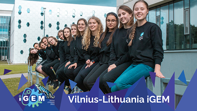 Parama VU sintetinės biologijos komandai „Vilnius-Lithuania iGEM“