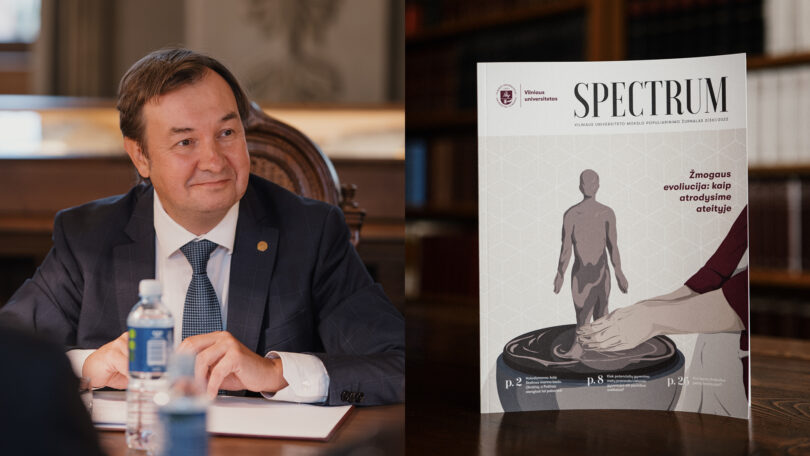 Periodinių rėmėjų bendruomenei – pusryčiai su prof. R. Petrausku ir žurnalas „Spectrum“ į namus
