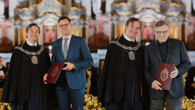 M. Juozapavičius And Prof. E. A. Janulaitis Have Been Named Patrons Of Vilnius University