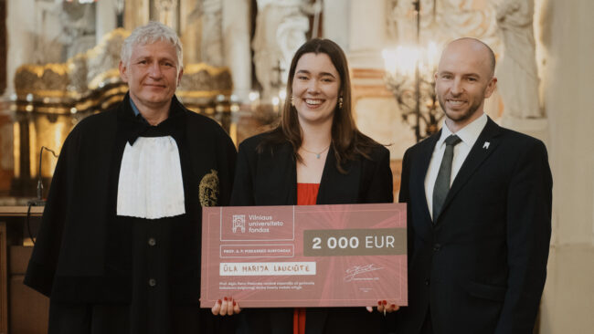 Vardinių subfondų grąža atveria kelią naujoms stipendijoms ir premijoms VU mokslo bendruomenei
